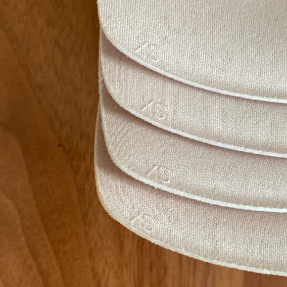 ❤️ Four Lululemon Bra Insert Pads from Asia Size Extra Small XS NWOT - Picture 2 of 3